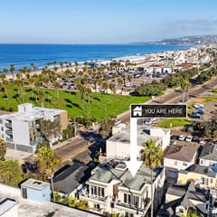 One Block To Mission Beach and Belmont Park!