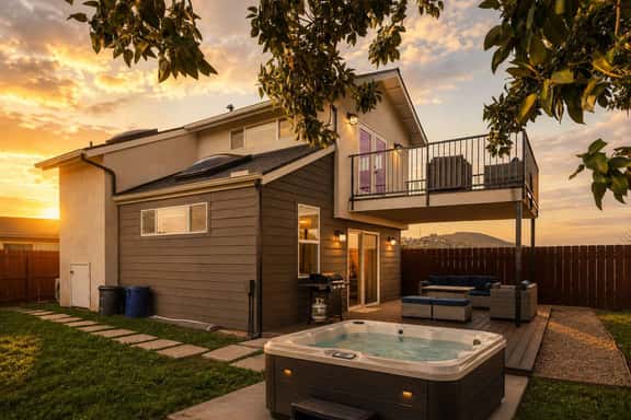 New Home w/ Hot Tub and Views | 10 Min to Beach! - Image 1