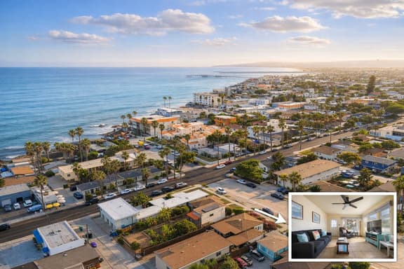 One Block to Famous Sunset Cliffs & Bermuda Beach! - Image 1