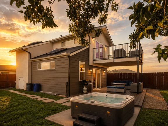 New Home w/ Hot Tub and Views | 10 Min to Beach! - Image 1